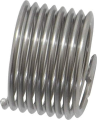 Heli-Coil - M10x1.00 Metric Fine, 1/2" OAL, Free Running Helical Insert - Tanged, Stainless Steel - Exact Tool & Supply