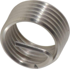 Heli-Coil - M12x1.25 Metric Fine, 1/2" OAL, Free Running Helical Insert - Tanged, Stainless Steel - Exact Tool & Supply