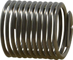 Heli-Coil - M12x1.25 Metric Fine, 3/4" OAL, Free Running Helical Insert - Tanged, Stainless Steel - Exact Tool & Supply