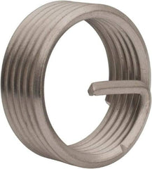 Heli-Coil - M14x1.25 Metric Fine, 0.472" OAL, Free Running Helical Insert - Tanged, Stainless Steel - Exact Tool & Supply