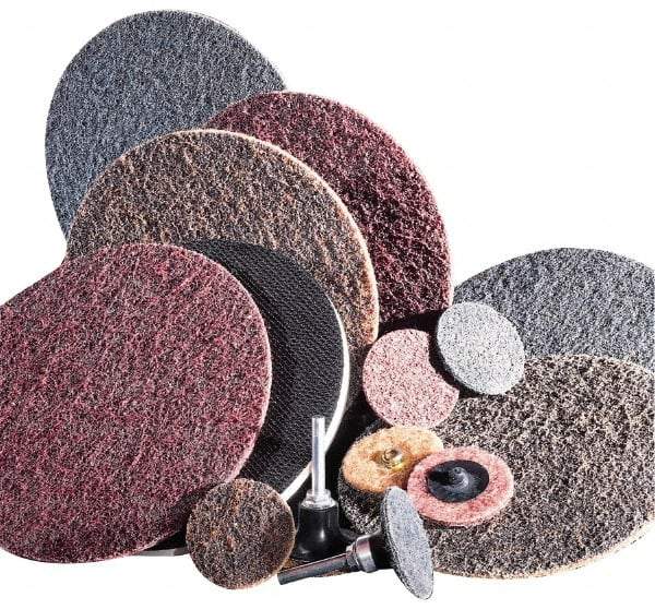 3M - 5" Diam Hook & Loop Disc Backing Pad - Firm Density, 10,000 RPM - Exact Tool & Supply
