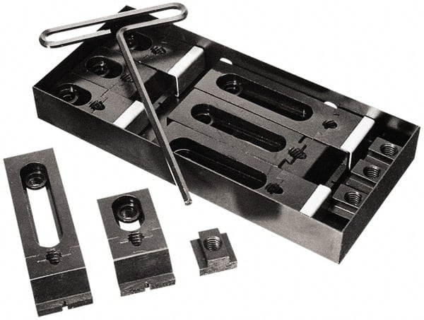 TE-CO - Fixturing Clamp Sets Type: Edge Clamp Set Number of Pieces: 22 - Exact Tool & Supply
