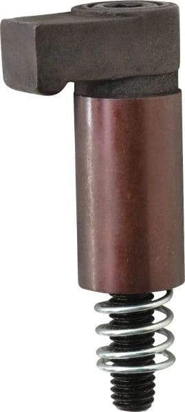 Gibraltar - 3/8-16 Thread, 0.874" Body Diam, 2-1/4" Body Length, Cap Screw Hook Clamp Assembly - 19/32" Height of Clamp Face, 9/16" Width of Clamp Face, Black Oxide Coating, Carbon Alloy Steel - Exact Tool & Supply