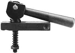 Value Collection - 5/16-18 Tap Size, Steel Strap Clamp Assembly - Center Cam, 1/2" Strap Thickness, 7/16" Travel, 2-3/4" Strap Len, 1-1/4" Strap Width - Exact Tool & Supply