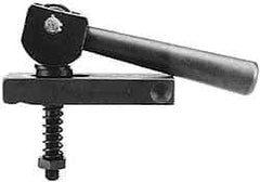 Value Collection - 5/16-18 Tap Size, Steel Strap Clamp Assembly - Center Cam, 1/2" Strap Thickness, 7/16" Travel, 2-3/4" Strap Len, 1-1/4" Strap Width - Exact Tool & Supply