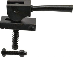 Value Collection - 3/8-16 Tap Size, Steel Strap Clamp Assembly - Center Cam, 5/8" Strap Thickness, 3/4" Travel, 3" Strap Len, 1-1/4" Strap Width - Exact Tool & Supply