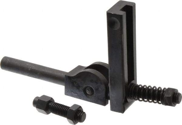 Value Collection - 1/2-13 Tap Size, Steel Strap Clamp Assembly - Center Cam, 5/8" Strap Thickness, 1-1/2" Travel, 4-1/2" Strap Len, 1-1/4" Strap Width - Exact Tool & Supply