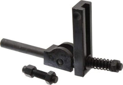Value Collection - 1/2-13 Tap Size, Steel Strap Clamp Assembly - Center Cam, 5/8" Strap Thickness, 1-1/2" Travel, 4-1/2" Strap Len, 1-1/4" Strap Width - Exact Tool & Supply