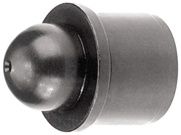 Gibraltar - 0.7498" Nose Diam, 9/16" Nose Length, 1-1/8" Collar Diam, Bullet Straight Locating Pin - Steel, 1.0018" Tail Diam, 3/4" Tail Length, 1-7/16" OAL, Relieved, +0.0000" Tolerance - Exact Tool & Supply