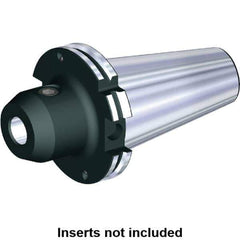 Kennametal - DV50 Taper Shank 20mm Hole End Mill Holder/Adapter - 52mm Nose Diam, 63mm Projection, M24 Drawbar, Through-Spindle & DIN Flange Coolant - Exact Tool & Supply
