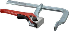 Bessey - 4" Deep Throat, 8" Max Capacity, Standard Sliding Arm Clamp - 660 Lb Clamping Pressure - Exact Tool & Supply