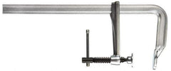 Bessey - 4-3/4" Deep Throat, 24" Max Capacity, Standard Sliding Arm Clamp - 1,320 Lb Clamping Pressure, 0.7" Spindle Diam - Exact Tool & Supply