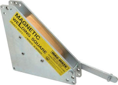 Mag-Mate - 8" Wide x 1-5/8" Deep x 8" High, Rare Earth Magnetic Welding & Fabrication Square - 325 Lb Average Pull Force - Exact Tool & Supply