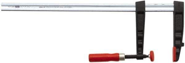 Bessey - 24" Capacity, 4-1/2" Throat Depth Steel Bar Clamp - 1,540 Lb Clamping Pressure - Exact Tool & Supply