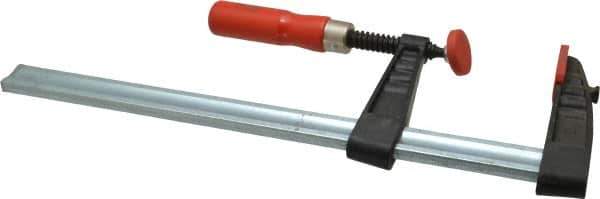 Bessey - 16" Capacity, 4-1/2" Throat Depth Steel Bar Clamp - 1,540 Lb Clamping Pressure - Exact Tool & Supply