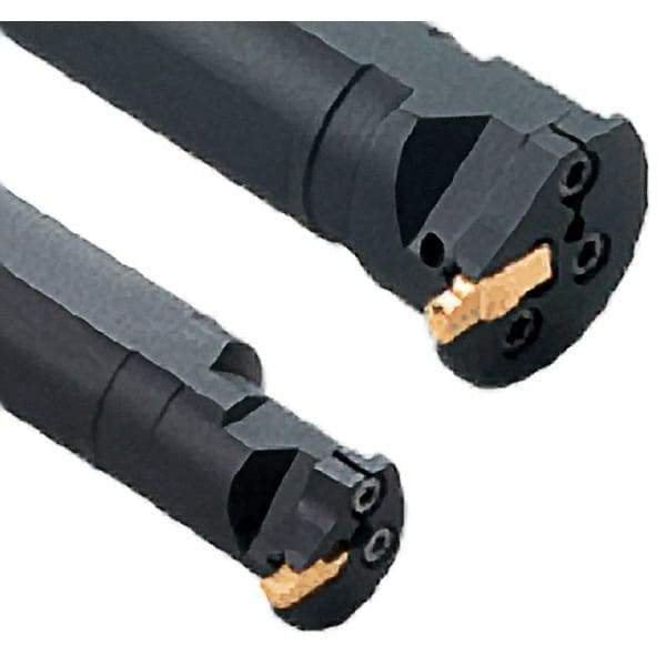 Iscar - GHAI, Internal, Right Hand, Indexable Grooving Tool Holder - 1-1/4" Shank Width, 8" OAL, Through Coolant - Exact Tool & Supply