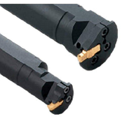 Iscar - GHAI, Internal, Left Hand, Indexable Grooving Tool Holder - 1" Shank Width, 8" OAL, Through Coolant - Exact Tool & Supply