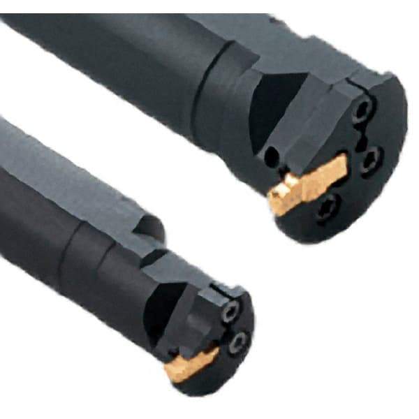 Iscar - GHAI, Internal, Left Hand, Indexable Grooving Tool Holder - 1" Shank Width, 8" OAL, Through Coolant - Exact Tool & Supply