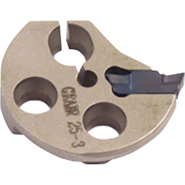 Iscar - Right Hand Cut Indexable Grooving Cartridge - GEMI, GEPI Insert Style - Exact Tool & Supply