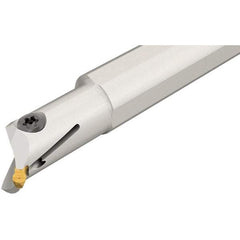Iscar - 16mm Min Bore Diam, 125mm OAL, 16mm Shank Diam, GEHIU Indexable Boring Bar - 32mm Max Bore Depth, GEPI Insert - Exact Tool & Supply