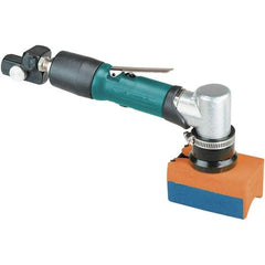 Dynabrade - 0.12 hp, 15,000 RPM Finishing Sander - 20 CFM Air Consumption, 6.21 bar Air Pressure, 1/4 NPT Inlet - Exact Tool & Supply