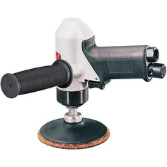 Dynabrade - 4" Max Disc, 11,000 RPM, Pneumatic Handheld Disc Sander - 32 CFM, 1/4 NPT Inlet, 0.7 hp, 90 psi - Exact Tool & Supply