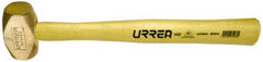 Urrea - 3-3/8 Lb Head Brass Head Striking Tool - Exact Tool & Supply
