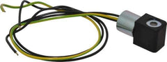 Parker - Direct Acting, Thermoplastic Solenoid Valve - Normally Closed, 232 Max PSI, FKM Seal - Exact Tool & Supply
