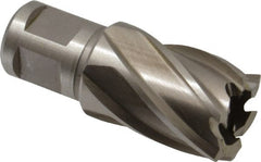 Interstate - 15/16" Diam x 1" Deep Cobalt Annular Cutter - Exact Tool & Supply