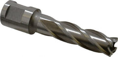 Interstate - 9/16" Diam x 2" Deep Cobalt Annular Cutter - Exact Tool & Supply