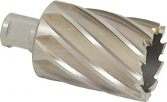 Interstate - 1-11/16" Diam x 2" Deep Cobalt Annular Cutter - Exact Tool & Supply