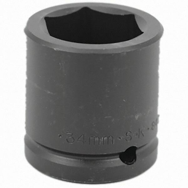 SK - Impact Socket - 3/4"DR 34MM IMPACT SOCKET - Exact Tool & Supply