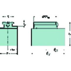 SL32305025L BLANK BORING HEAD - Exact Tool & Supply