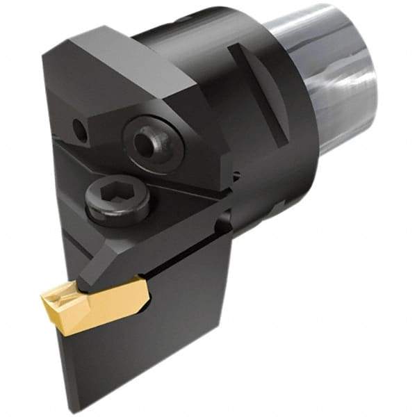 Iscar - GI.., GPV, TIP Insert, 55mm Head Length, 5mm Min Groove Width, Modular Grooving Cutting Unit Head - Right Hand Cut, System Size C6, Series Cut Grip - Exact Tool & Supply