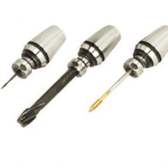 Iscar - ER32 Taper Shank Tension & Compression Tapping Chuck - 5/8" Max Tap Capacity, 0.787" Projection - Exact Tool & Supply