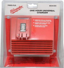 Milwaukee Tool - 12 to 18 Volt, 1 Battery NiCad & NiMH Power Tool Charger - 1 hr to Charge - Exact Tool & Supply