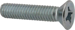 Value Collection - 5/16-18 UNC, 1-1/2" OAL Phillips Drive Machine Screw - Flat Head, Grade J82 Steel, Zinc-Plated Finish, Without Washer - Exact Tool & Supply
