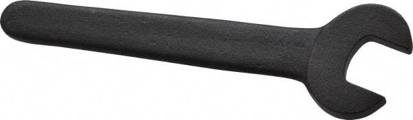 Proto - 9/16" Standard Extra Thin Open End Wrench - 4-1/2" OAL, Single End, Black Finish, 15° Head Angle - Exact Tool & Supply