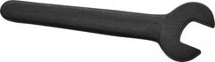 Proto - 9/16" Standard Extra Thin Open End Wrench - 4-1/2" OAL, Single End, Black Finish, 15° Head Angle - Exact Tool & Supply