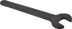 Proto - 19/32" Standard Extra Thin Open End Wrench - 4-1/2" OAL, Single End, Black Finish, 15° Head Angle - Exact Tool & Supply