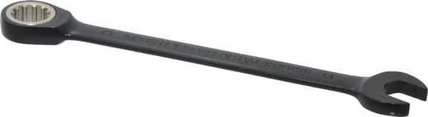 Proto - 13mm 12 Point Combination Wrench - 15° Head Angle, 7" OAL, Steel, Black Chrome Finish - Exact Tool & Supply