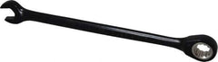 Proto - 5/16" 12 Point Combination Wrench - 15° Head Angle, 5-1/2" OAL, Steel, Black Chrome Finish - Exact Tool & Supply