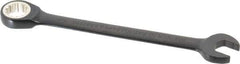 Proto - 5/8" 12 Point Combination Wrench - 15° Head Angle, 8-3/16" OAL, Steel, Black Chrome Finish - Exact Tool & Supply