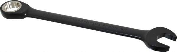 Proto - 7/8" 12 Point Combination Wrench - 15° Head Angle, 11-7/16" OAL, Steel, Black Chrome Finish - Exact Tool & Supply