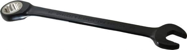 Proto - 24mm 12 Point Combination Wrench - 15° Head Angle, 12-3/4" OAL, Steel, Black Chrome Finish - Exact Tool & Supply