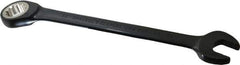 Proto - 24mm 12 Point Combination Wrench - 15° Head Angle, 12-3/4" OAL, Steel, Black Chrome Finish - Exact Tool & Supply