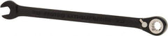 Proto - 7/32" 12 Point Combination Wrench - 15° Head Angle, 5" OAL, Steel, Black Chrome Finish - Exact Tool & Supply