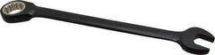 Proto - 7/8" 12 Point Combination Wrench - 15° Head Angle, 11-7/16" OAL, Steel, Black Chrome Finish - Exact Tool & Supply