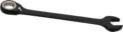 Proto - 1-1/4" 12 Point Combination Wrench - 15° Head Angle, 16-3/4" OAL, Steel, Black Chrome Finish - Exact Tool & Supply