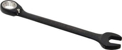 Proto - 1" 12 Point Combination Wrench - 15° Head Angle, 12-3/4" OAL, Steel, Black Chrome Finish - Exact Tool & Supply